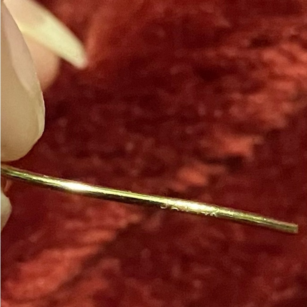 Chic 14k Solid Gold Hoop Earrings - image 5